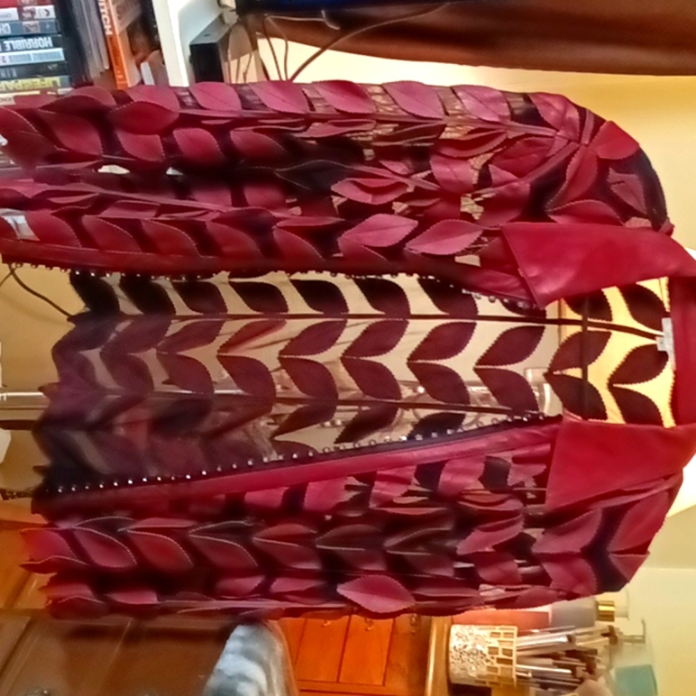 A leather jacket